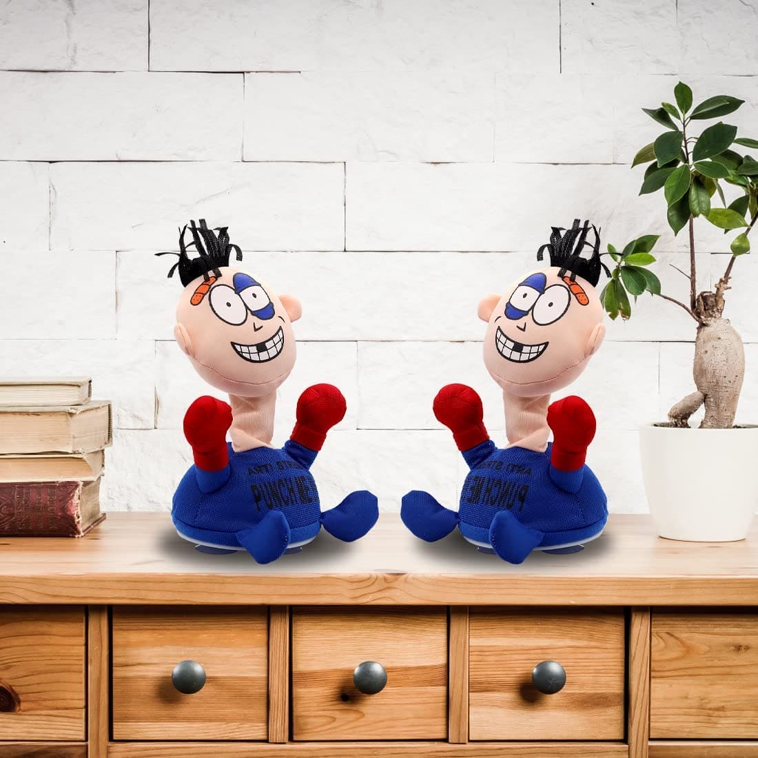 Funny Electronic Punch Me Anti Press Doll, Desktop Stress Relief for Adults Interactive Toy, Funny Children Boxing Toys, Punch Me Electric Plush Toys, Girls Creative Vent Screaming Doll, Punching And Screaming Sound Vent Toys, Cute Stuffed Toy Funny Electronic Punch Me Anti Press Doll, Desktop Stress Relief for Adults Interactive Toy, Funny Children Boxing Toys, Punch Me Electric Plush Toys, Girls Creative Vent Screaming Doll, Punching And Screaming Sound Vent Toys, Cute Stuffed Toy